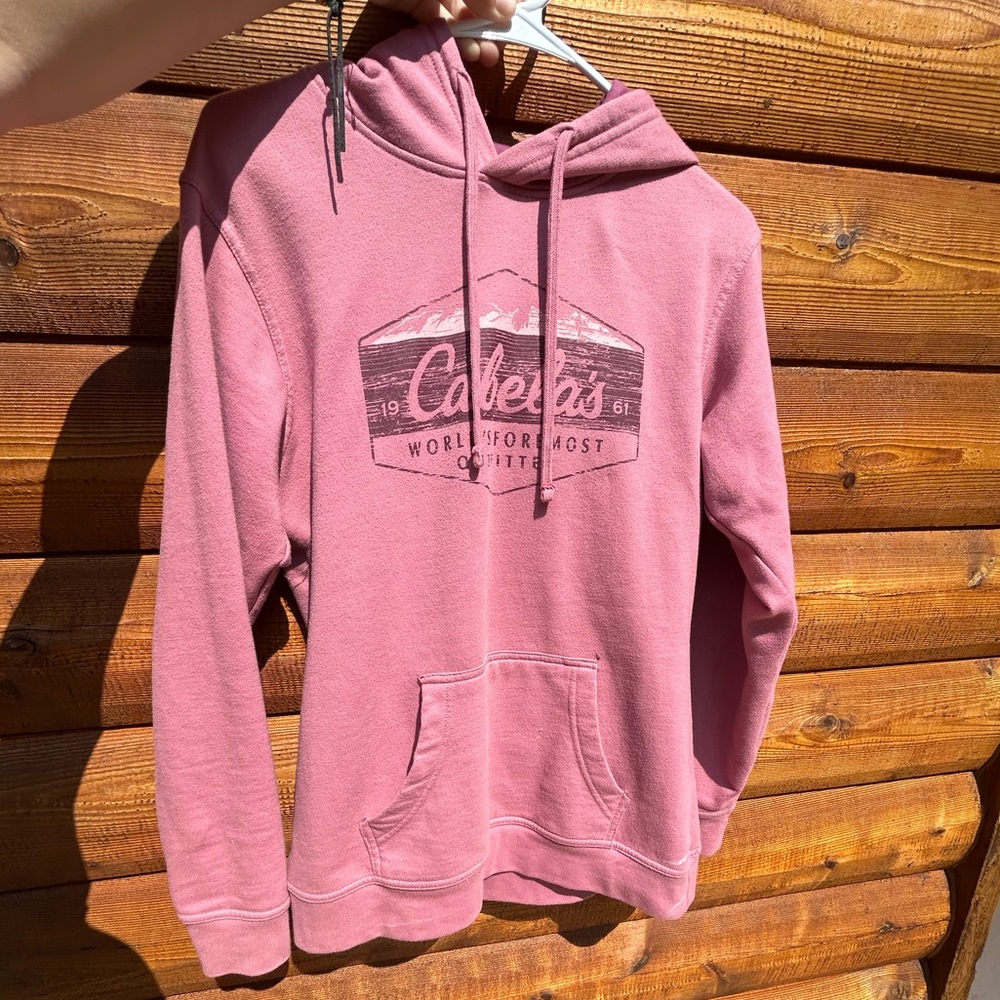 Pink Cabela’s hoodie 💗🦌